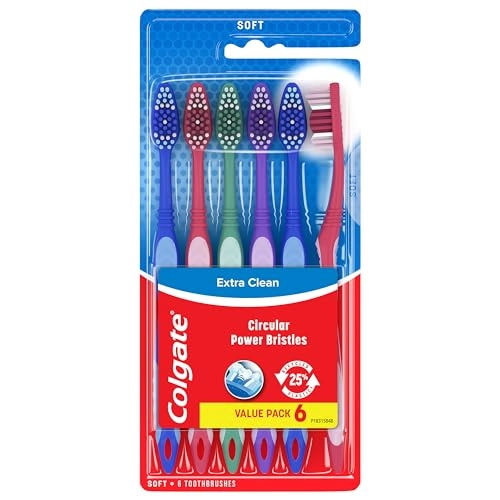 Extra Clean Toothbrush - Soft 6-Piece Pack
