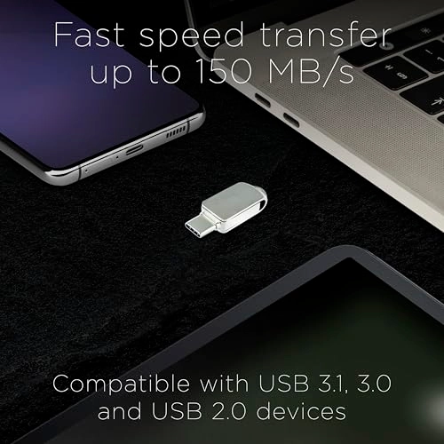 Secure 360 - USB 3.2 Gen 1 Type C & Type A 16GB