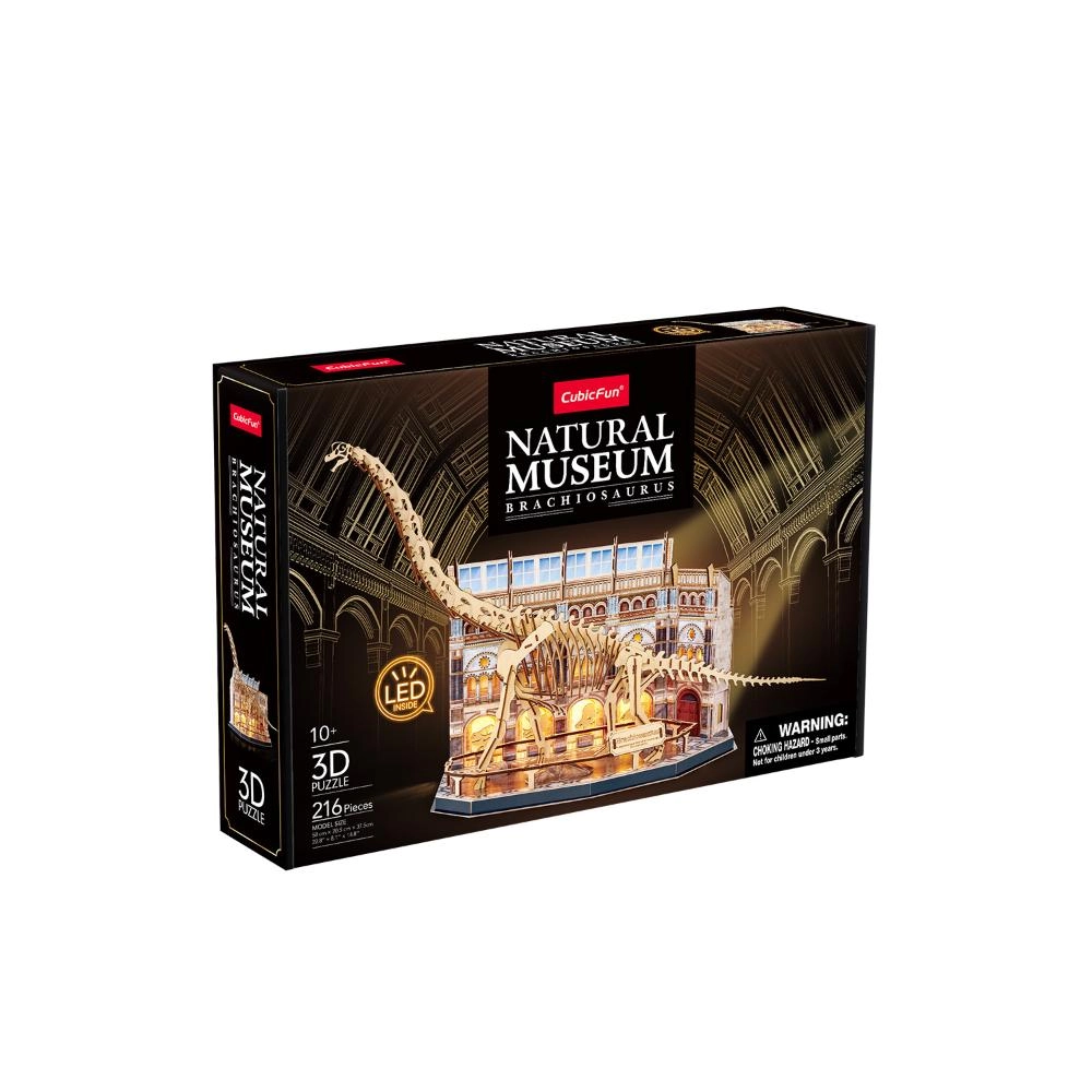 Brachiosaurus 3D Puzzle (ALGT-L544H) - 216 pcs, LED