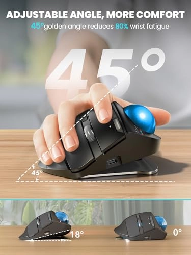Trackball Mouse - Bluetooth USB