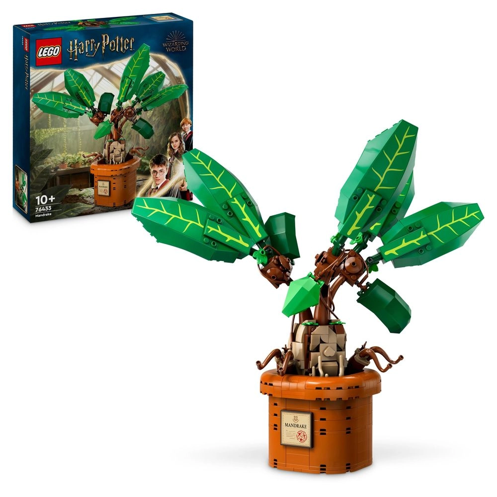 LEGO Harry Potter Mandrake Figure (76433) - Posable plant pot