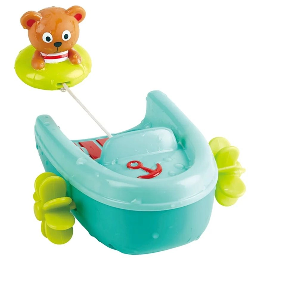 Tubing Pull Back Boat - bear