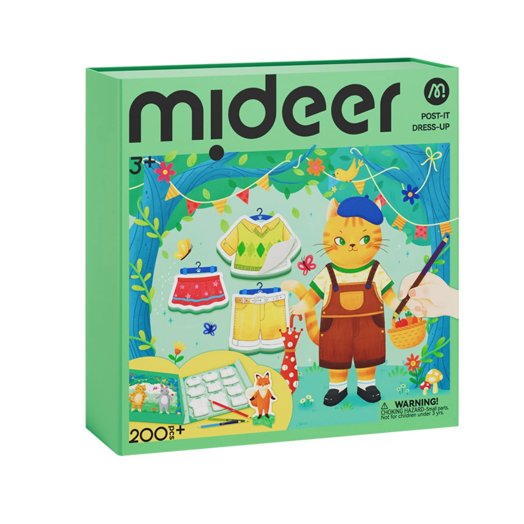 MIDEER DIY Post-It Dress Up Kit - Forest Elf 3+ years 200+ pcs