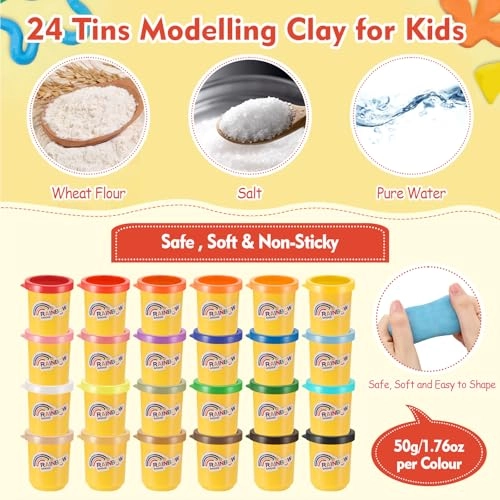 Pate à Modeler - 3+ years 24 pcs