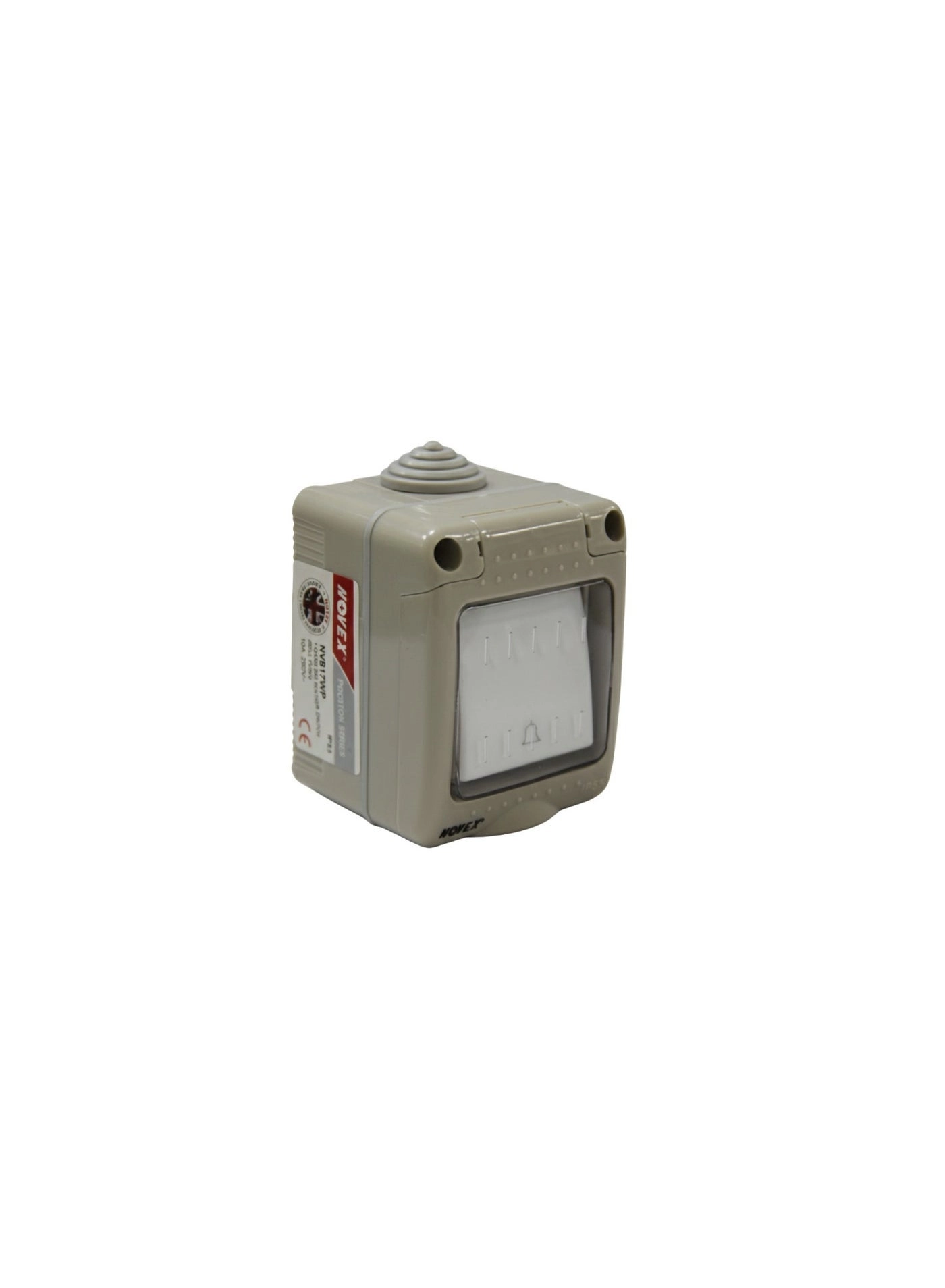 NV017WP Bell Push Switch - 10A IP55