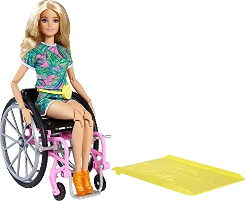 Barbie Fashionistas #165 - Long Blonde Hair Wheelchair Ages 3+