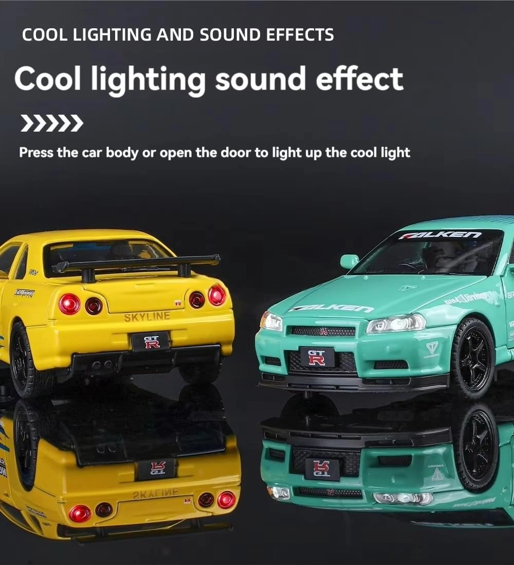 Skyline R34 - 1:32 Scale 1.0 Count