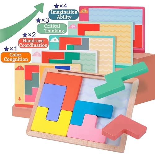 8 Tiles - Wood Jigsaw