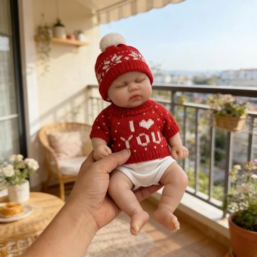 Reborn Baby Doll - 12 inch Vinyl Girl Ages 3+