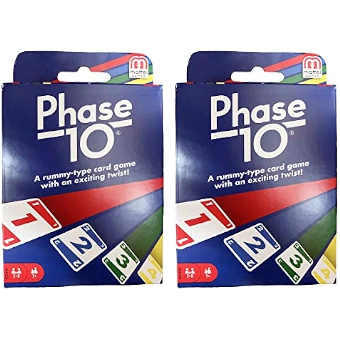 rayihni PHASE 10 - Card Game Pack