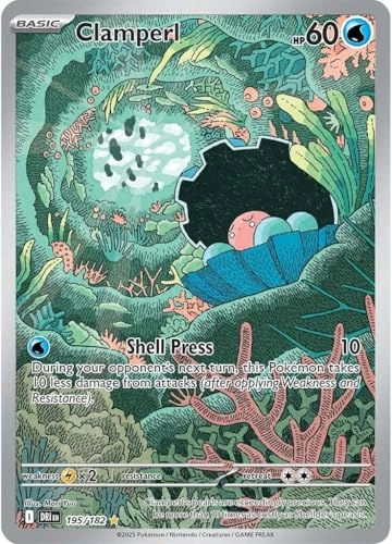 Clamperl 195/182 - Illustration Rare Foil