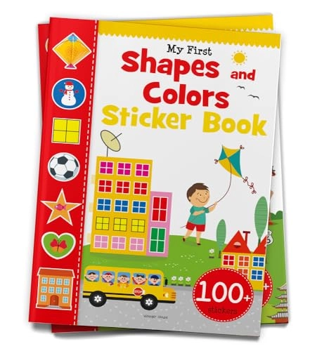 Wonder House Books My First Shapes and Colours Sticker Book - 32 pages