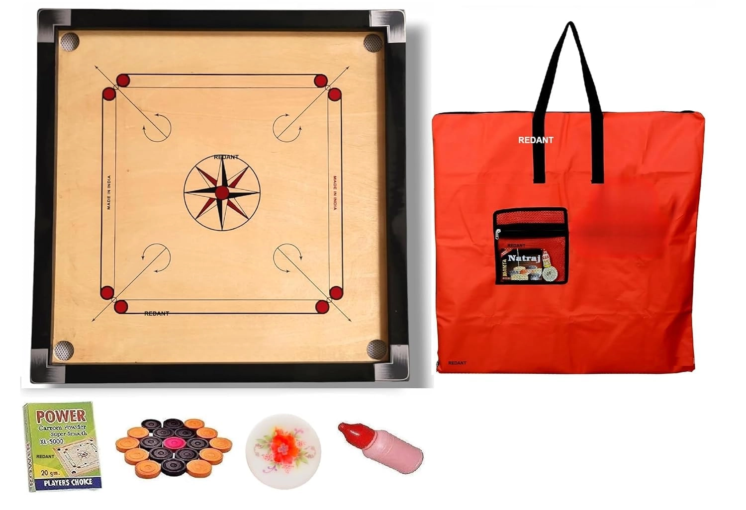Carrom board - Black Pack