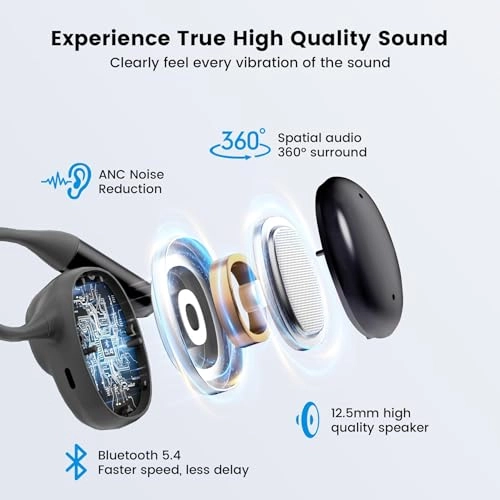Open Ear Headphones Wireless Headphone