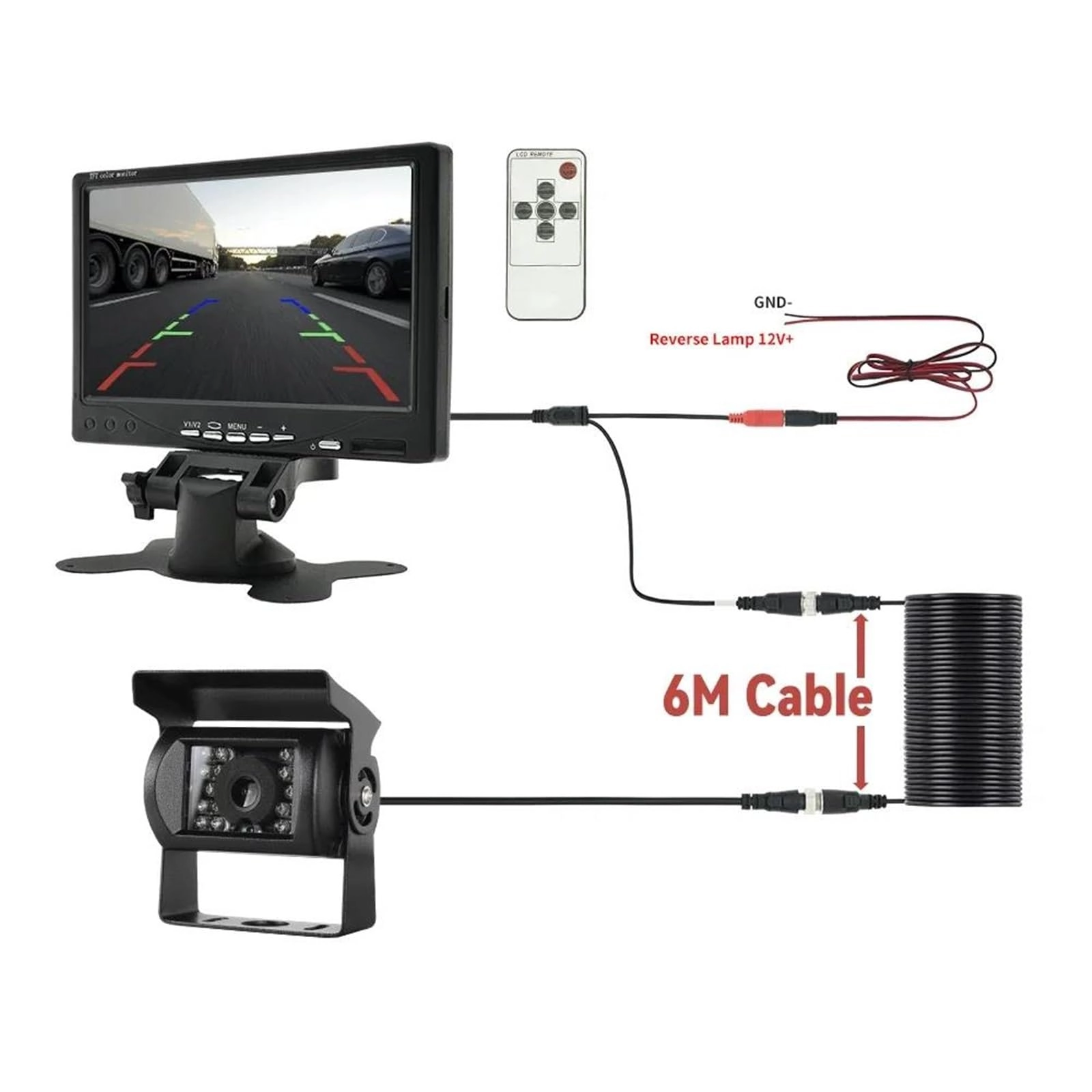 KingChuan 700H-BUS-6M - 1024*600*RGB