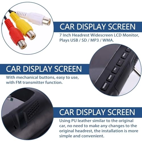 Car Headrest Monitor - 7 Inch