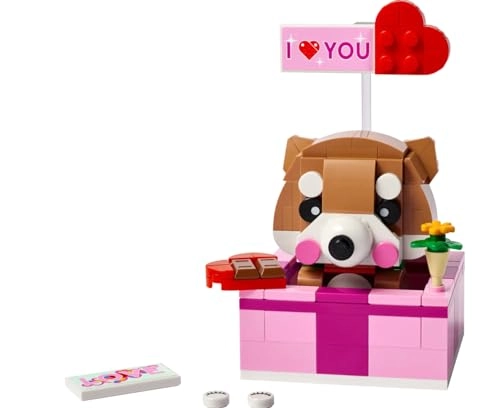 Love Gift Box (40679) - Valentine's Day Dog Puppy