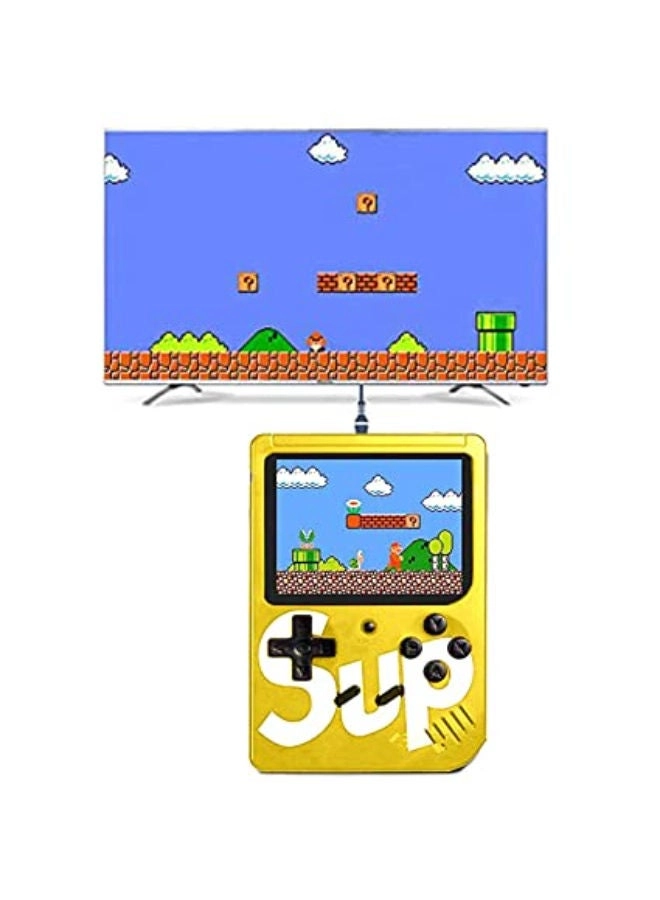 Handheld Game Console - 400 Built-in Games 3-Inch Color Screen Rechargeable Battery