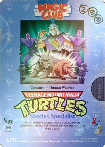 Secret Lair x Teenage Mutant Ninja Turtles: VHS Villains Foil Edition - 5 pcs