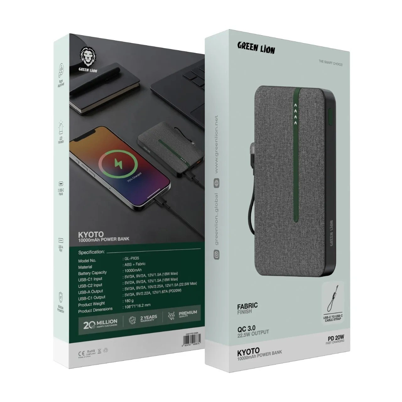 KYOTO - 10000mAh 22.5W