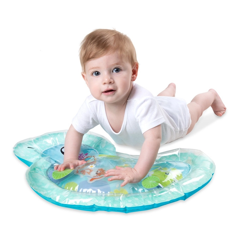 Giggly Garden Musical Gym + Sensory Pond Pat And Play Water Mat