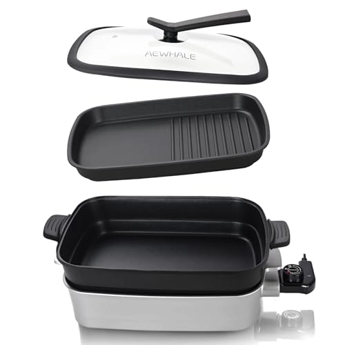2-in-1 Multifunctional Electric Grill