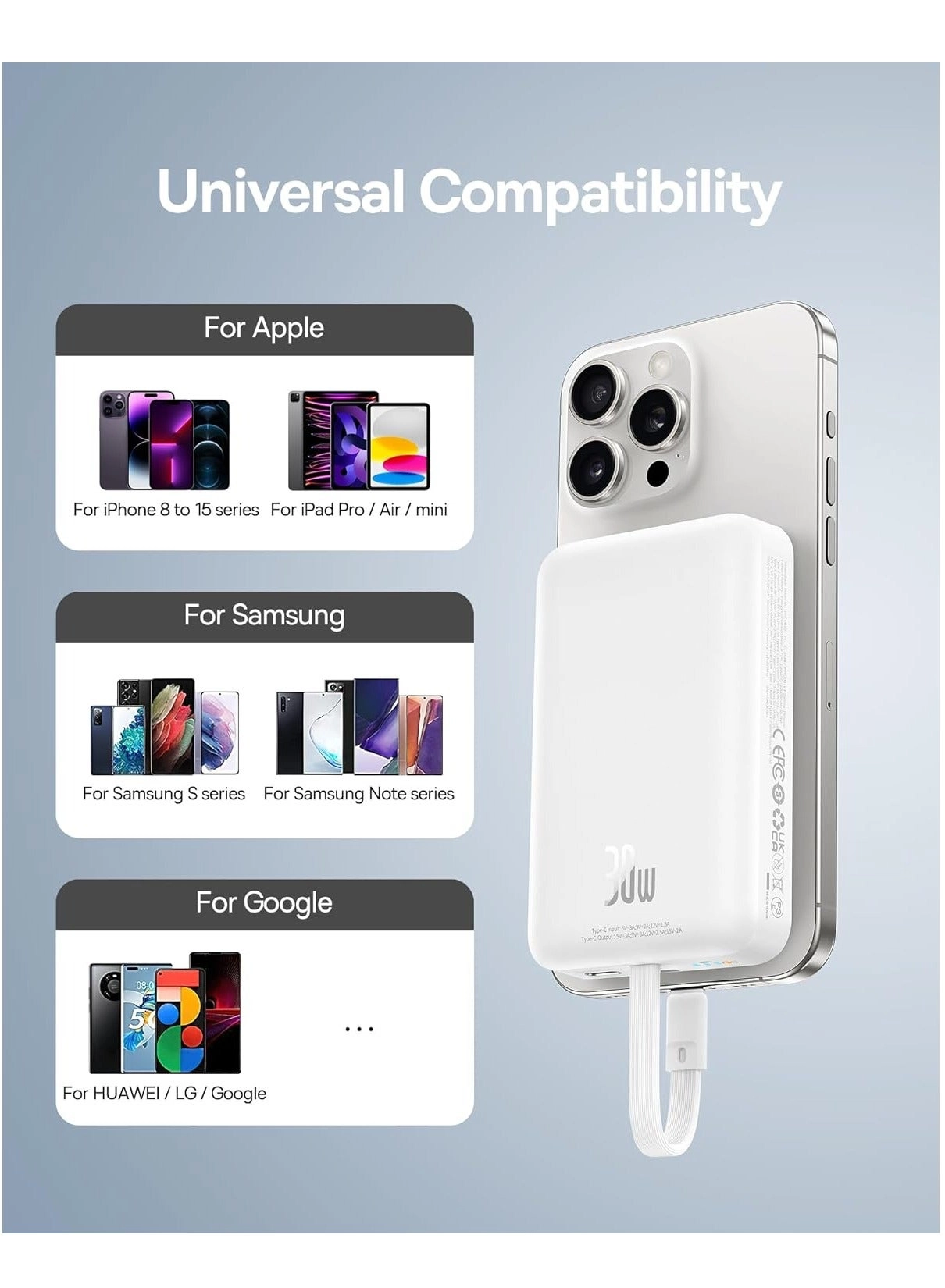 Magnetic Mini - 10000Mah 30W