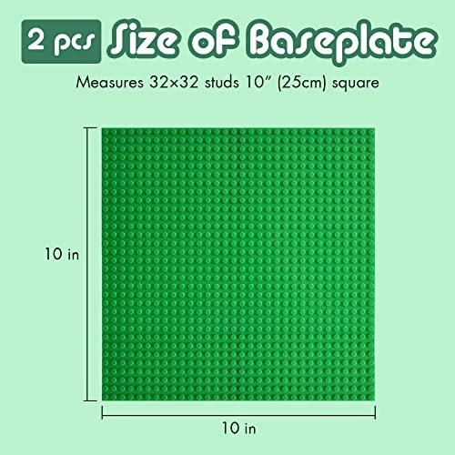 Classic Baseplates - 25.4X25.4cm 12pcs