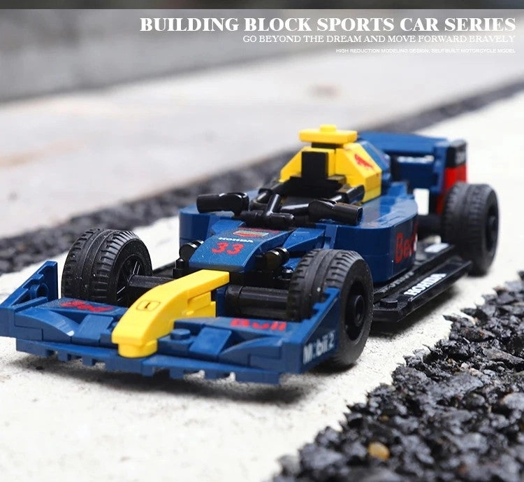13014 Assembled Sports Car Model - ABS