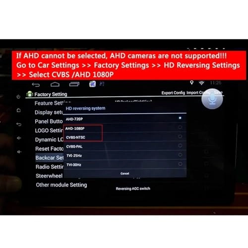 Rear View Camera - Wired