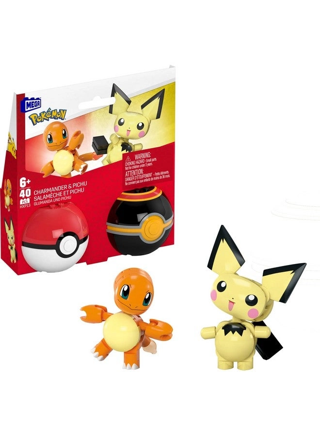 Pokémon Pichu & Charmander