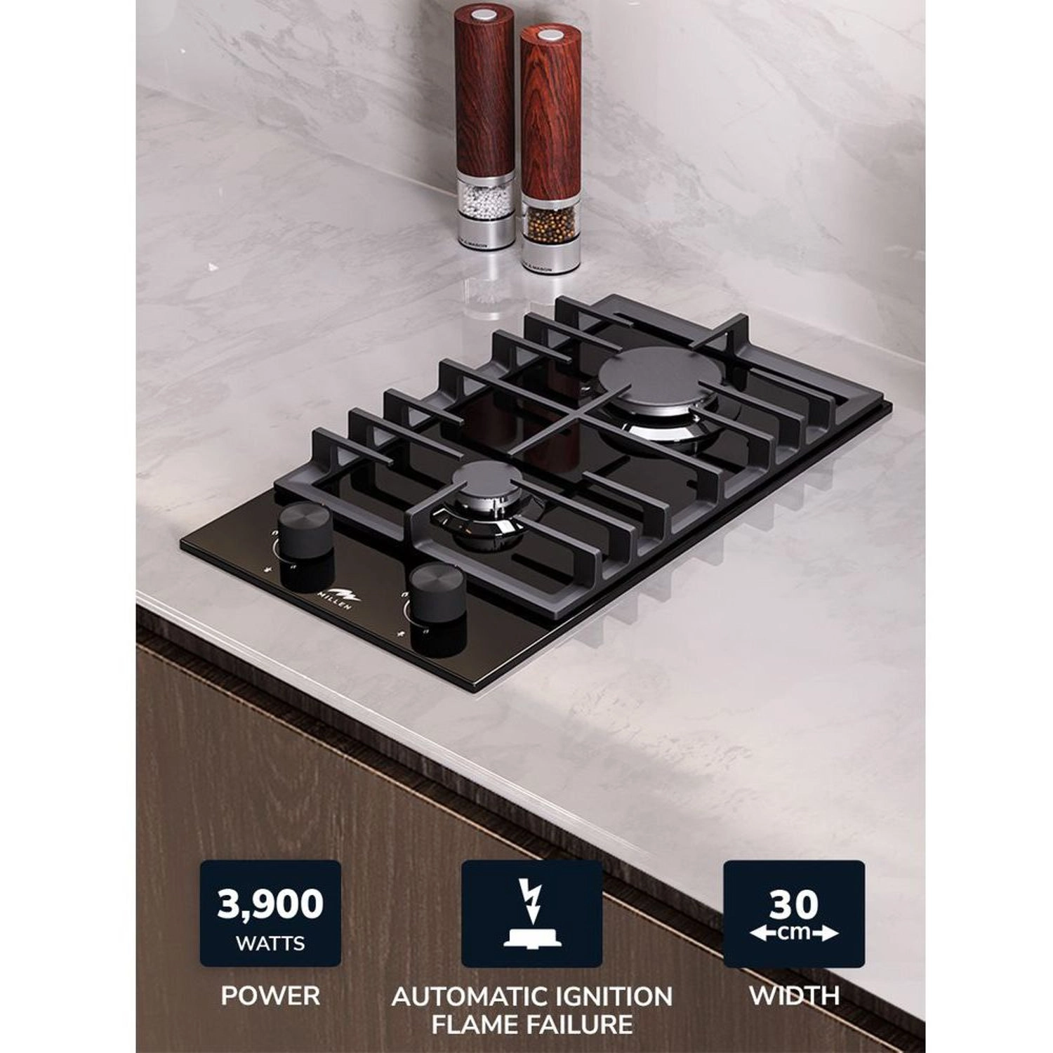 MGHG3002BL Gas hob
