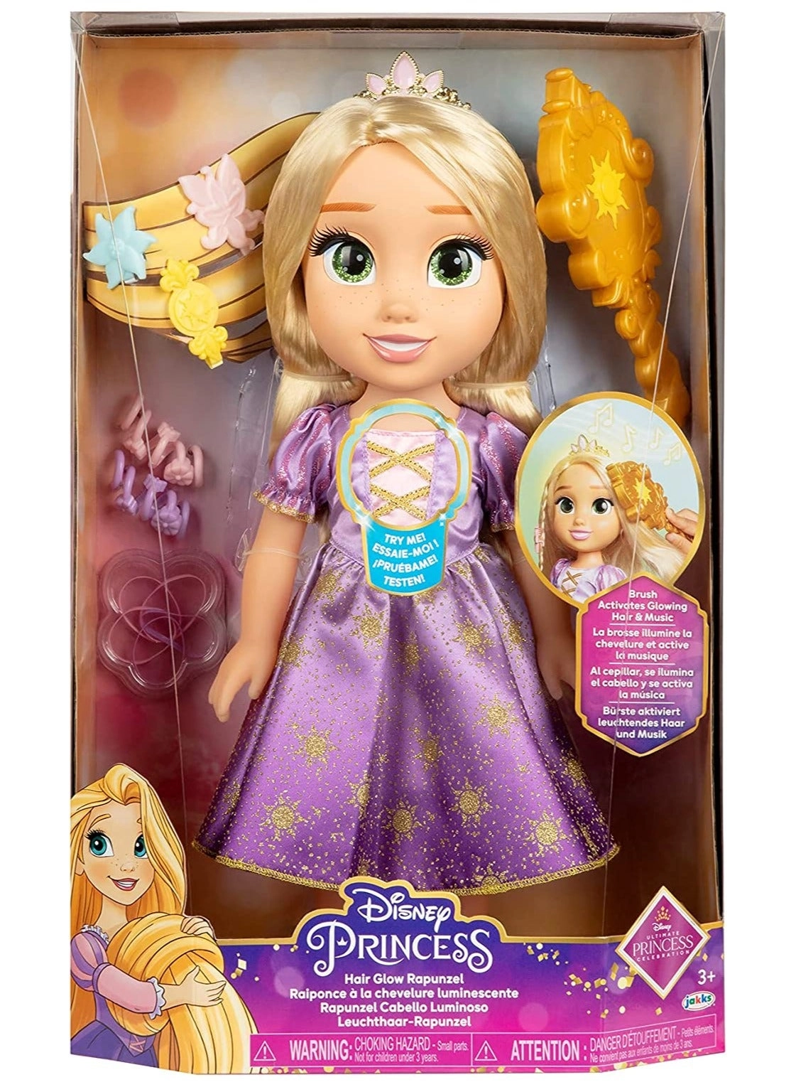 Princess Rapunzel Doll Hair Play - Ages 3+
