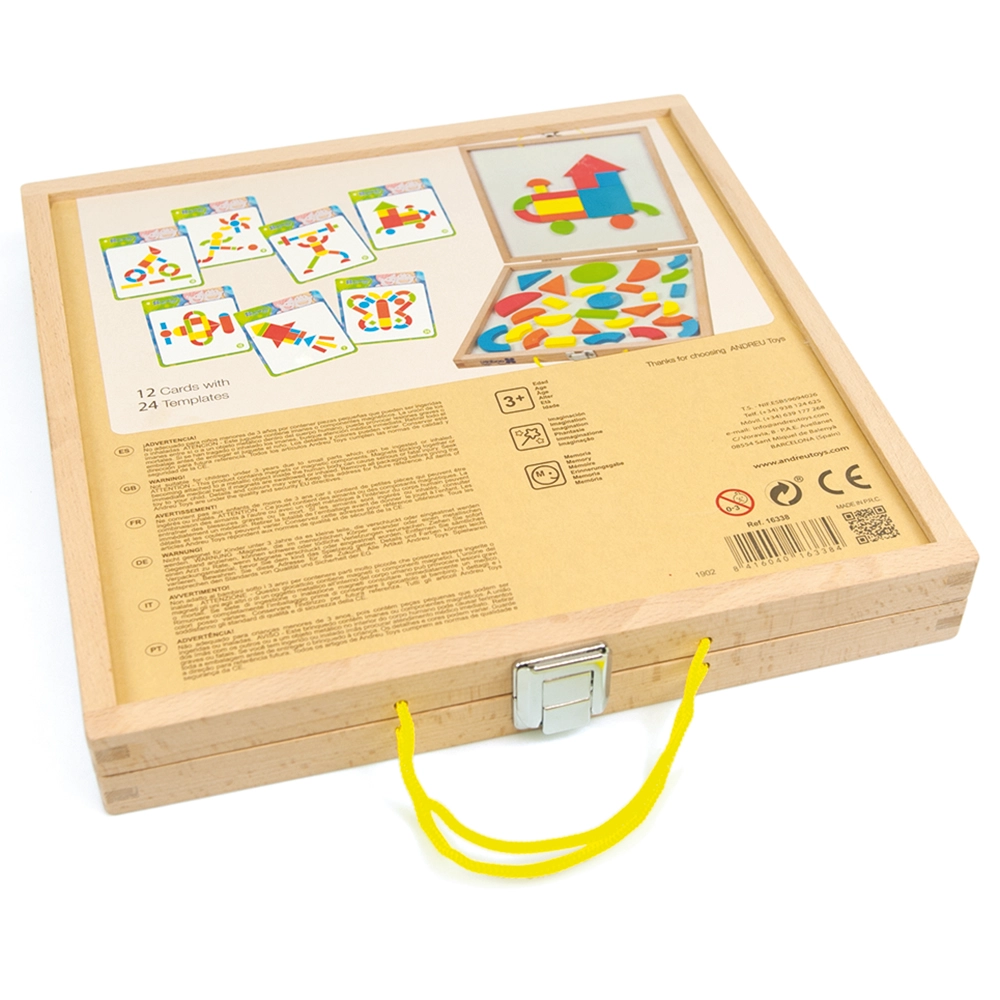 Magnetic Shapes Box - Suitable for 3 years and above 42 pieces