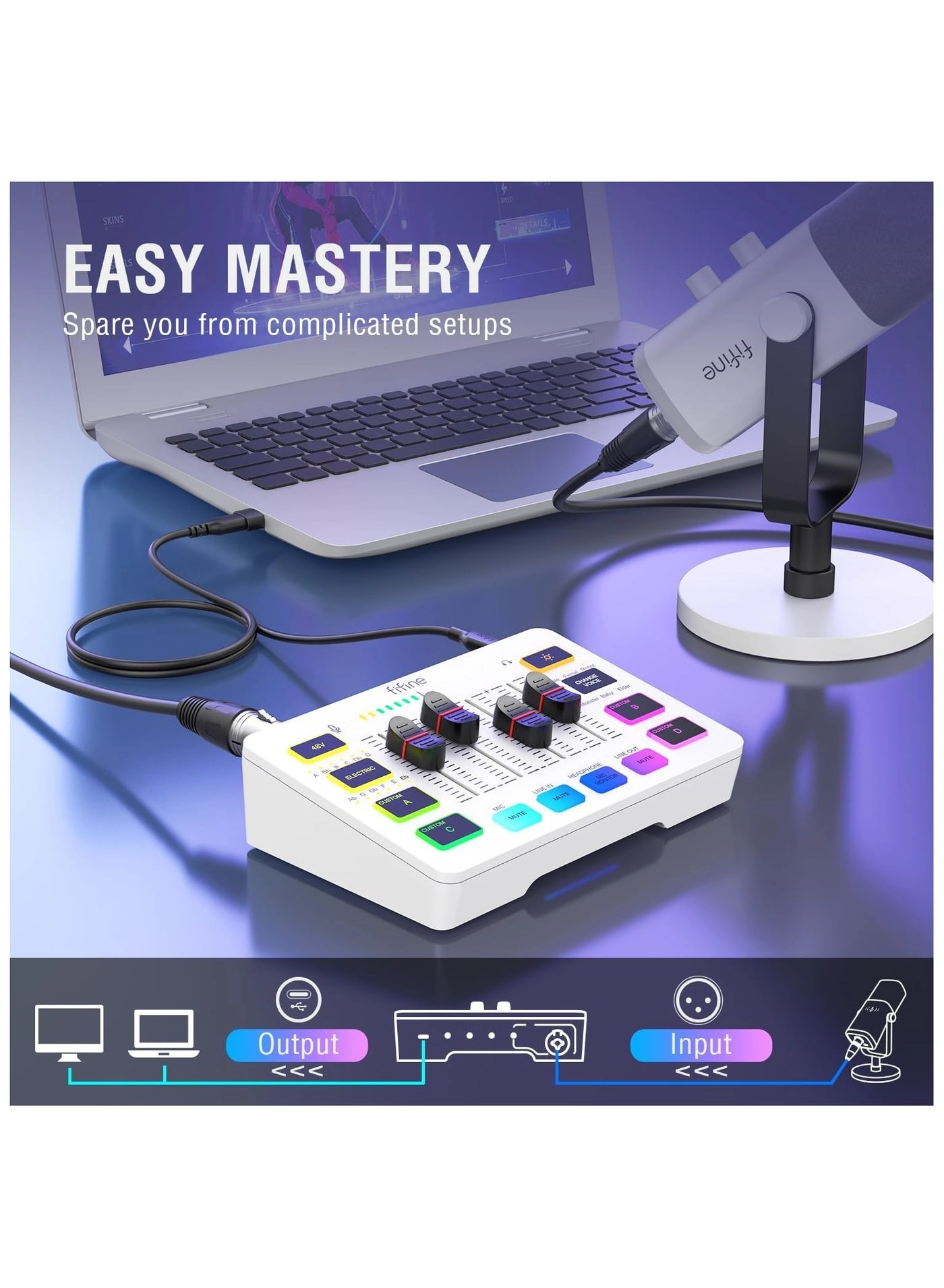 AmpliGame SC3W - 4-Channel