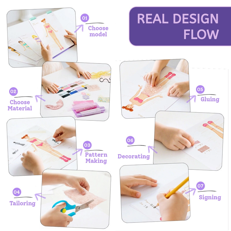 DIY Fashion Kit - 6+ years 27 pcs