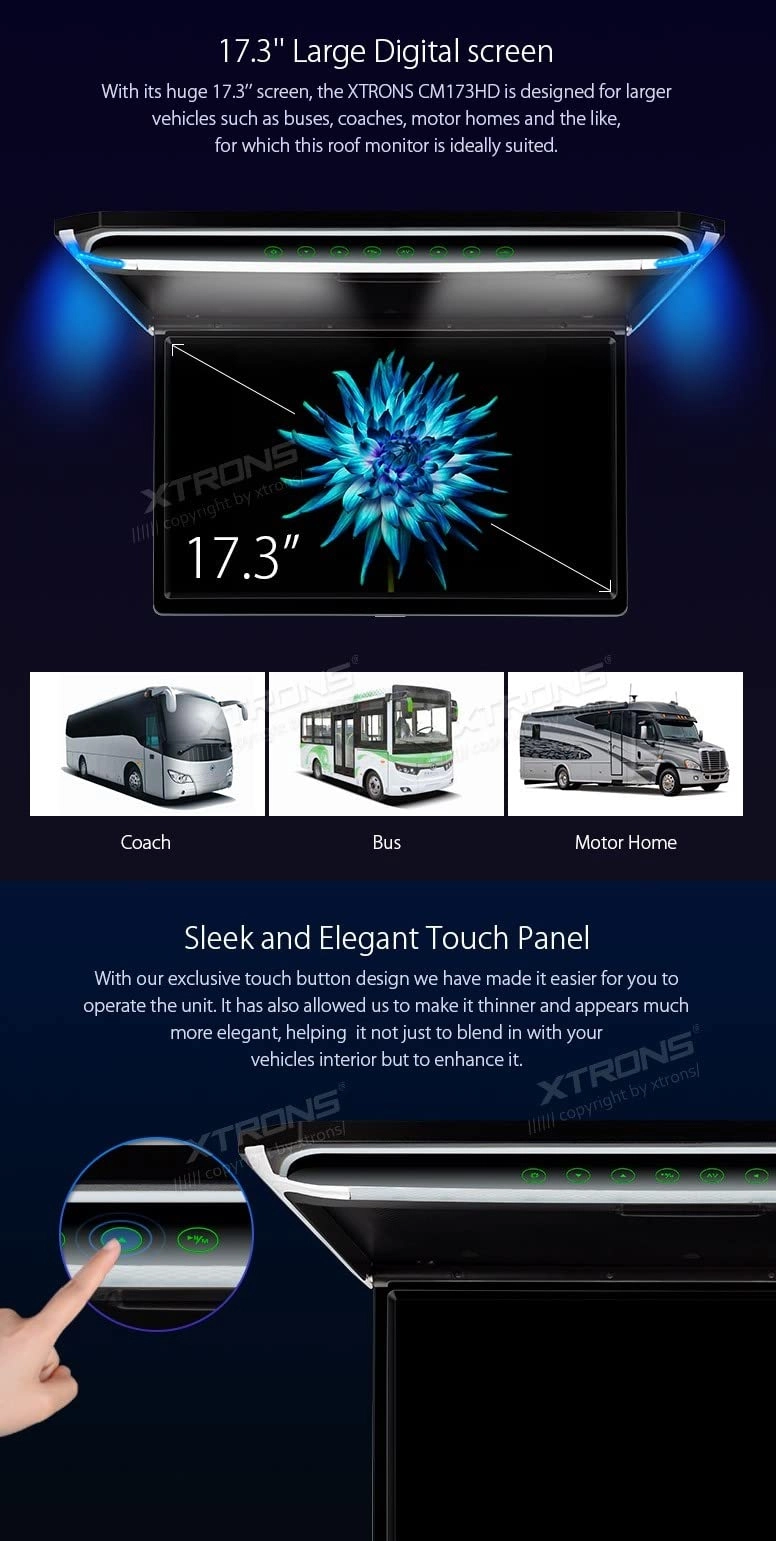 CM173HD - 17.3 Inches