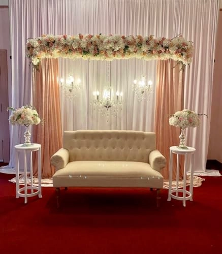 Original Plug-in 4 Light Hanging Swag Chandelier - 20 inches 23 inches