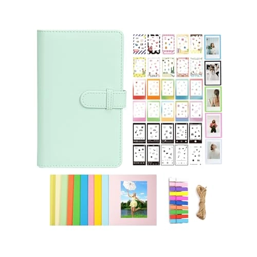 Instant Film Accessories Kit - 108 Pockets Mint Green