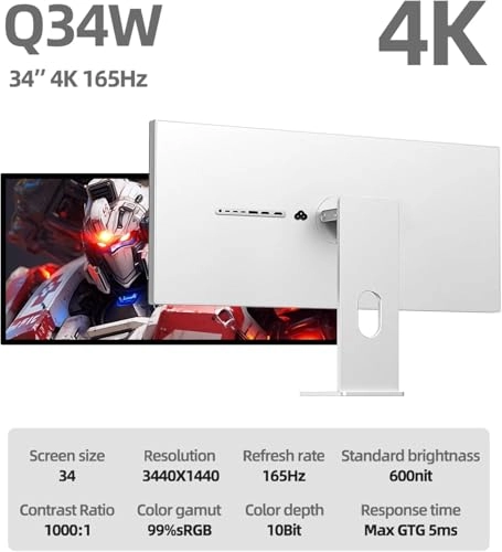 Q34W - K-Q34W 34 Inches 3840 x 1440 Pixels