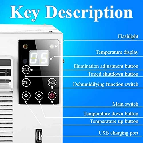 Portable Small Air Conditioner - 1100W