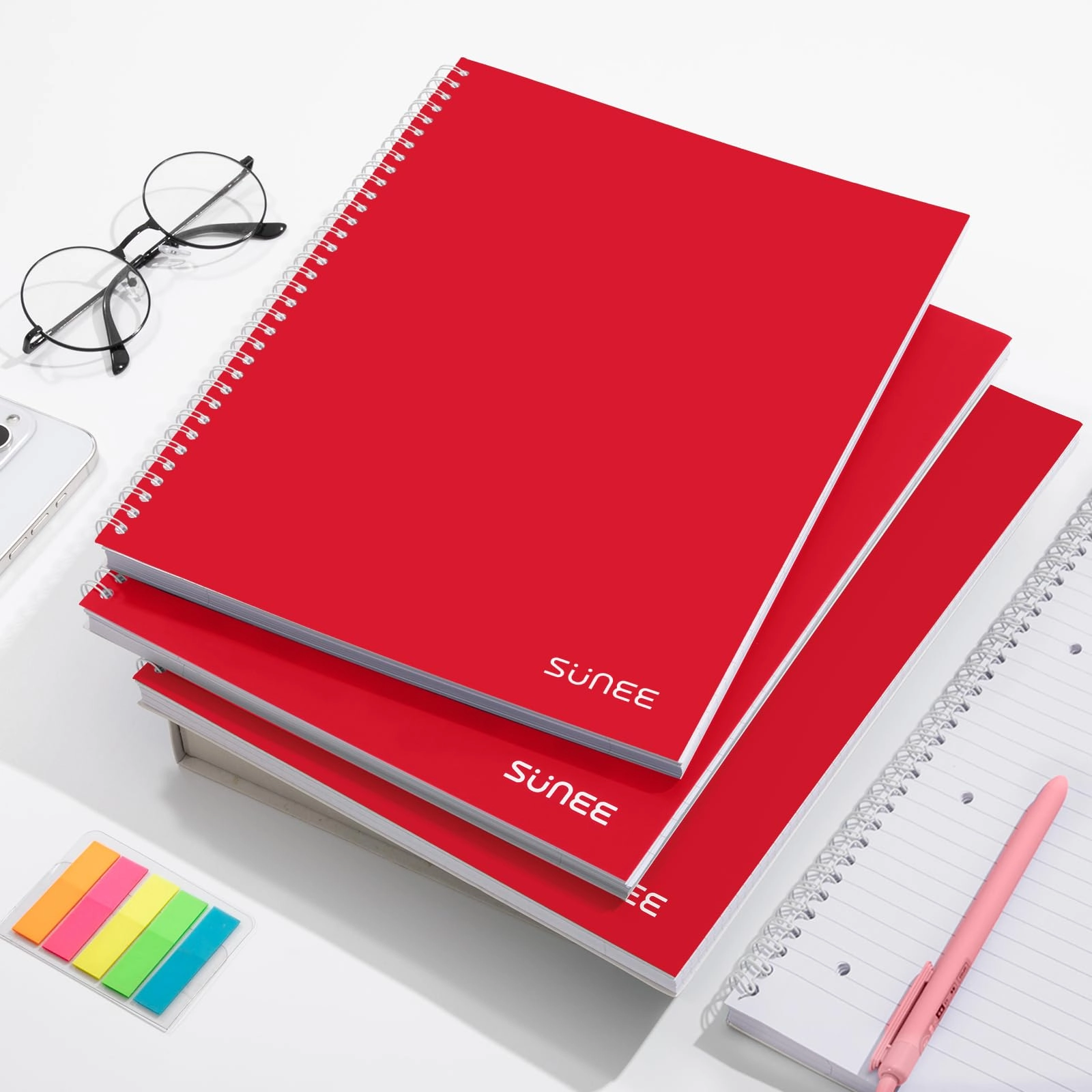 Notebook A4 Spiral - Lined 100 Sheets