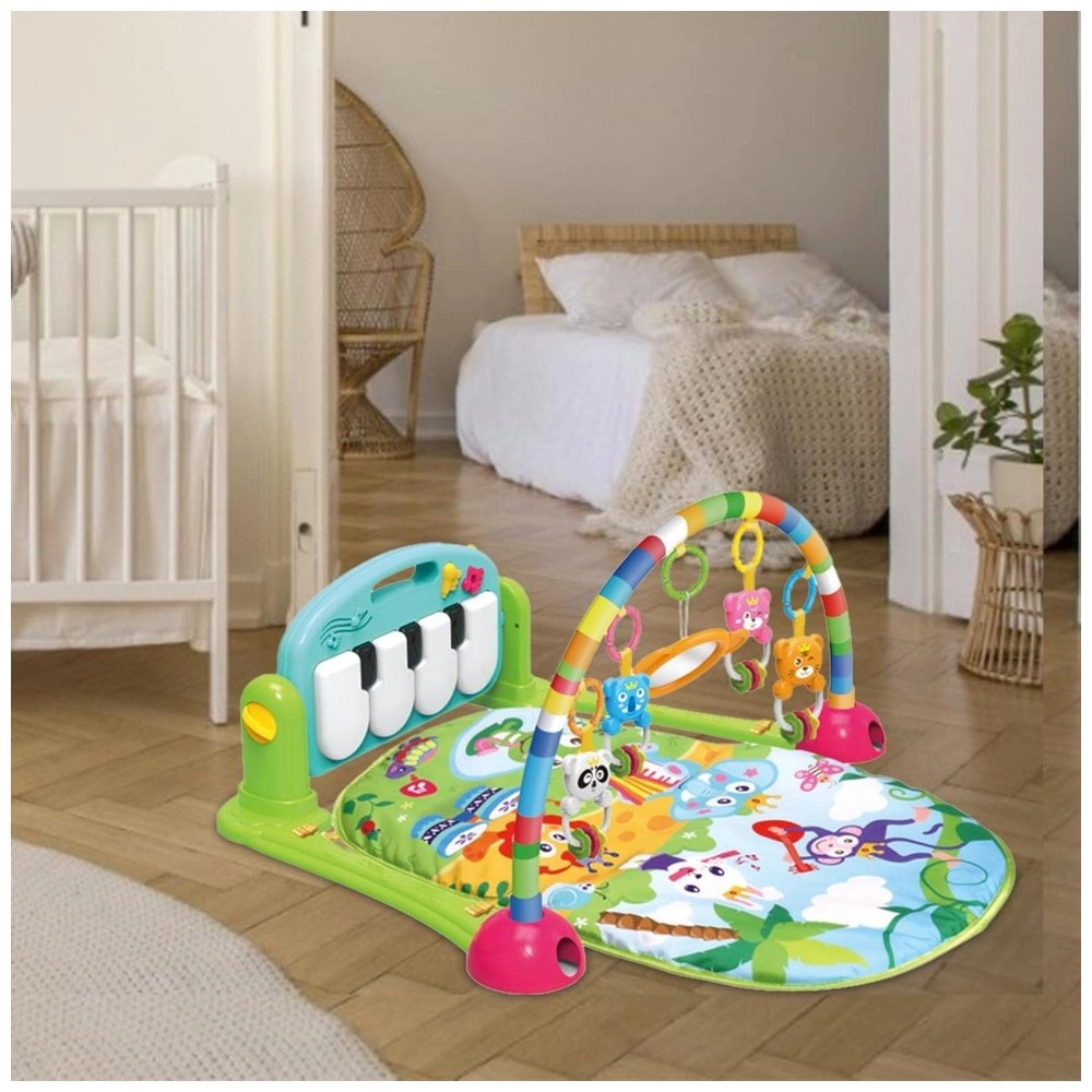 Baby Play Gym Piano Mat - Pink Newborn up to 12 months
