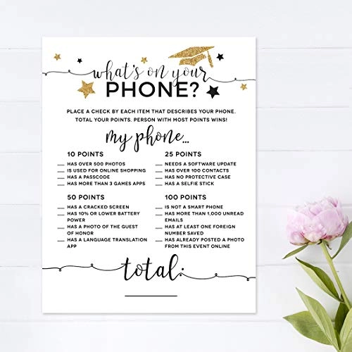 What's on Your Phone? Game Cards - 20 pieces