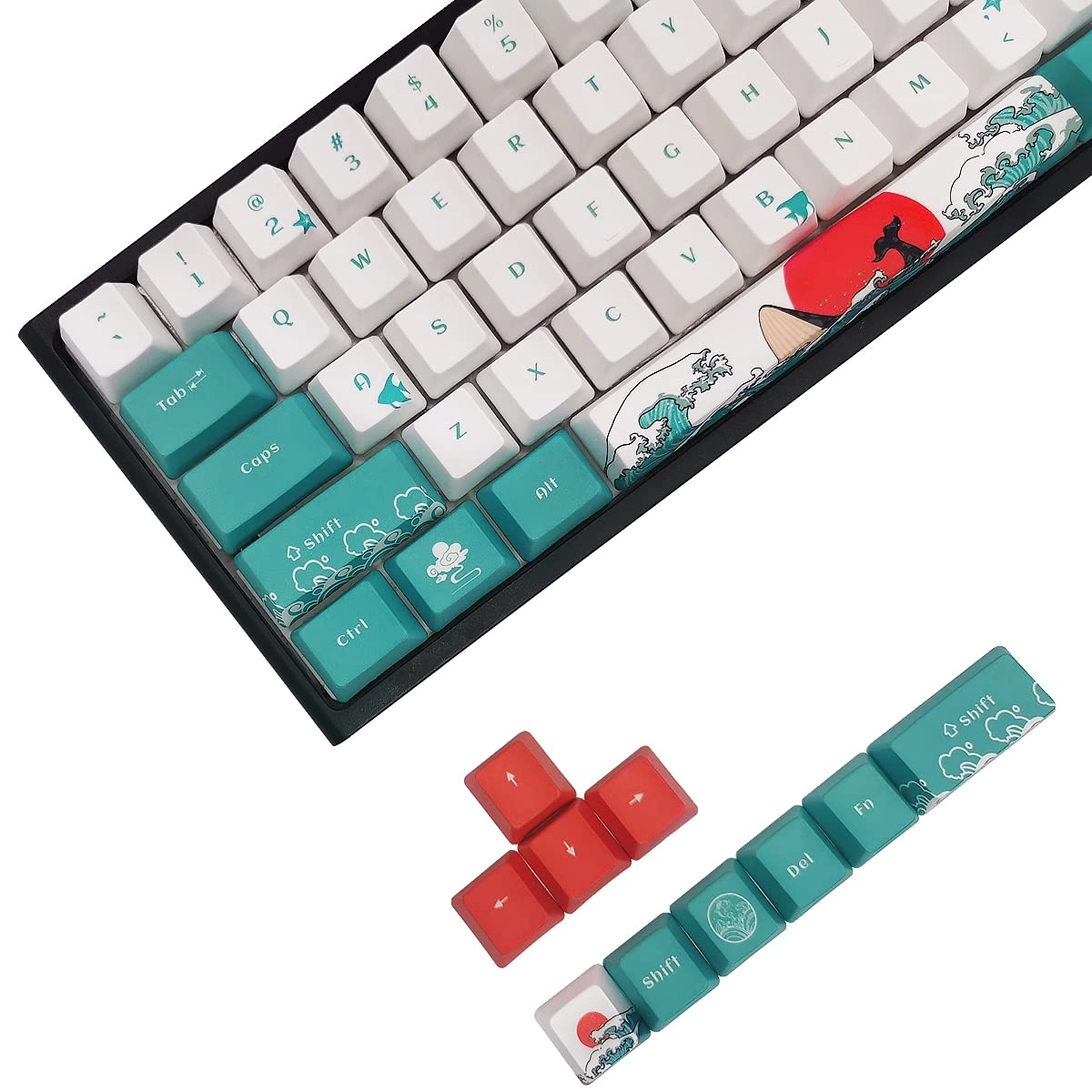 SDYZ Custom Keycaps - 60% 71 Key Set OEM Profile PBT