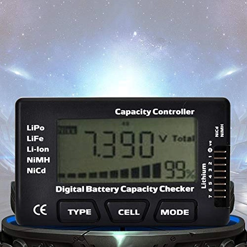 RC Battery Capacity Checker - 2-7S Backlight LCD