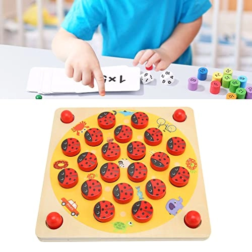 Ladybug Memory Game - 20pcs Basswood