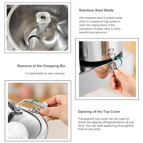 Electric Vegetable Chopper - 6L/9L/15L 1200W/1800W