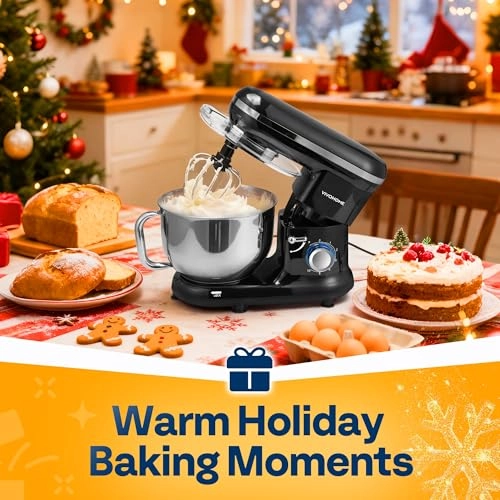 Electric Stand Kitchen Food Mixer - 6 Quarts 660 watts
