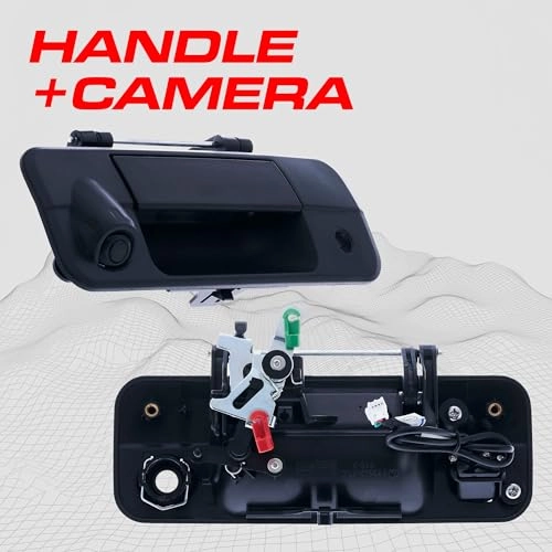 Tailgate Backup Reverse Handle with Camera - 600 TV Lines